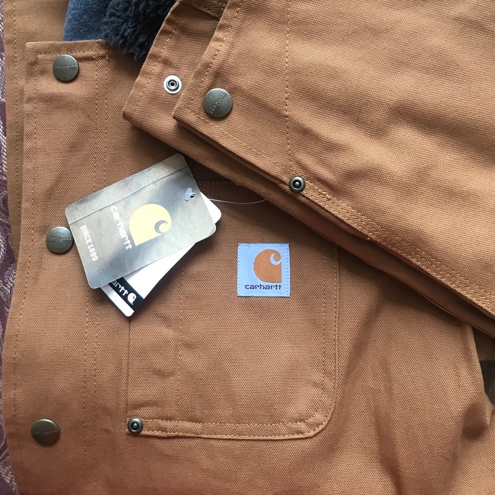 Brand new carhart button jacket
